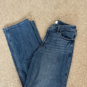 Hollister Blue Ultra High Rise Dad Jeans